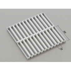 Стеля ГРИЛЬЯТО 50х300 мм жалюзі RAL 9003, білий