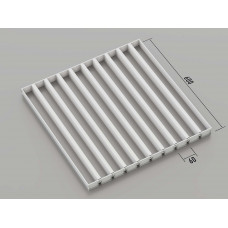 Стеля ГРИЛЬЯТО 60x600 мм жалюзі RAL 9003, білий