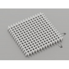 Стеля ГРИЛЬЯТО 40x40 мм класичне GL в модульну систему RAL 9003, білий