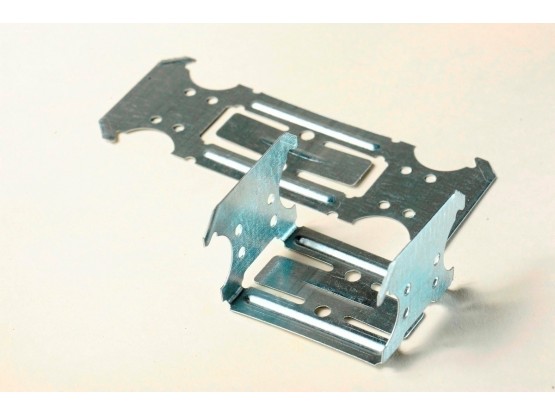 Хрестоподібний кронштейн (краб) дворівневий (0.6 мм)