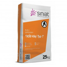 Клей для гіпсокартону NIDA Fix (Siniat), 25 кг