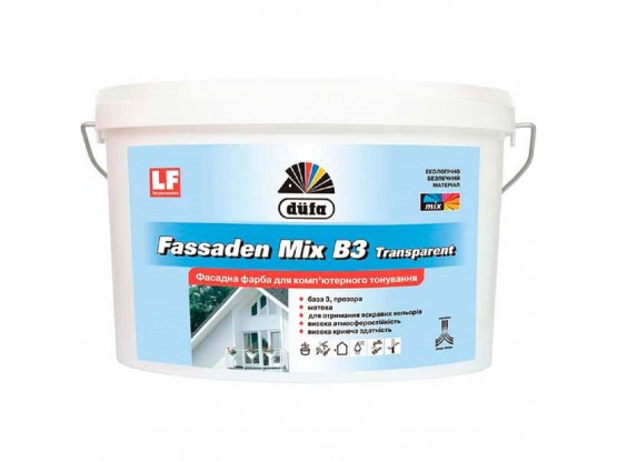 Базова фарба - Dufa Fasaden Mix B3 Transparent