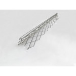 Кутник для мокрих штукатурок металевий (0.35), 2.5 м