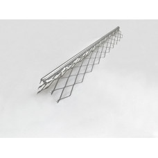 Кутник для мокрих штукатурок металевий (0.35), 2.5 м