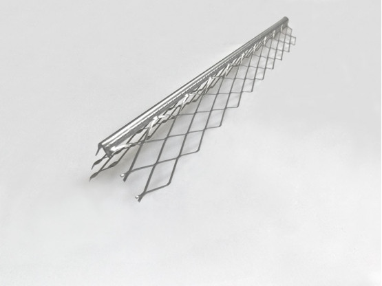 Кутник для мокрих штукатурок металевий (0.35), 2.5 м