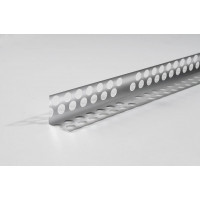 Кутник перфорований алюмінієвий (0.3 мм), 3 м