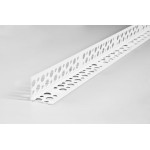 Кутник перфорований пластиковий, 3 м