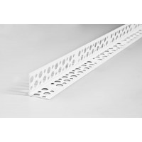 Кутник перфорований пластиковий, 2.5 м