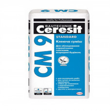 Клеюча суміш для плитки Ceresit CM 9 Standard 25кг