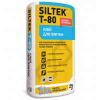 Клей для плитки Siltek Т-80 25к