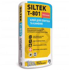 Клей для плитки і камню Sultek Т-801 25кг