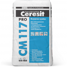 Клеюча суміш для натурального і штучного каменю CM 117 Pro 27кг