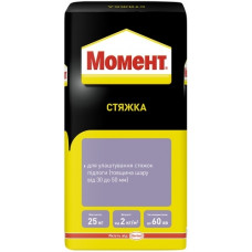 Стяжка цементна Момент (від 30 мм) 25кг
