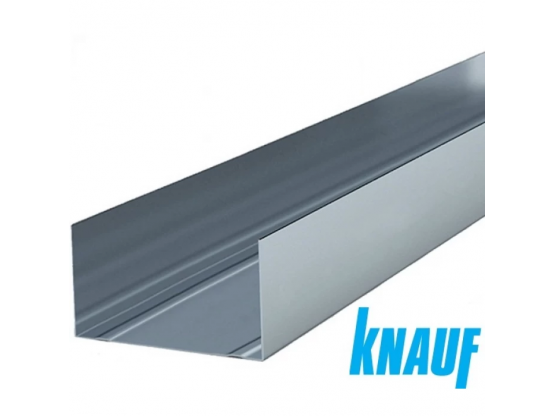Профіль направляючий для перегородок Knauf UW-50 (0.6 мм), 3 м