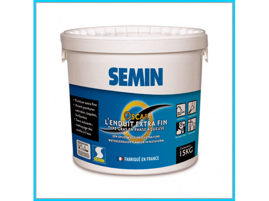 Шпаклівка фінішна вологостійка Semin OSCAR, 15 кг