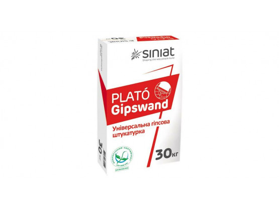 Штукатурка Plato GIPSWAND (Siniat), 30 кг