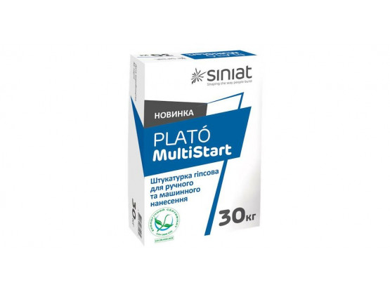 Штукатурка машинна Plato MULTISTART (Siniat), 30 кг