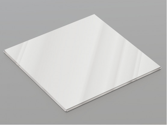 Металева касета (Хром), кромка — Tegular, 600x600 мм