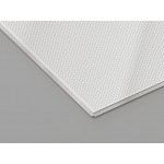 Перфорована металева касета (Хром), кромка — Tegular, 600x600 мм