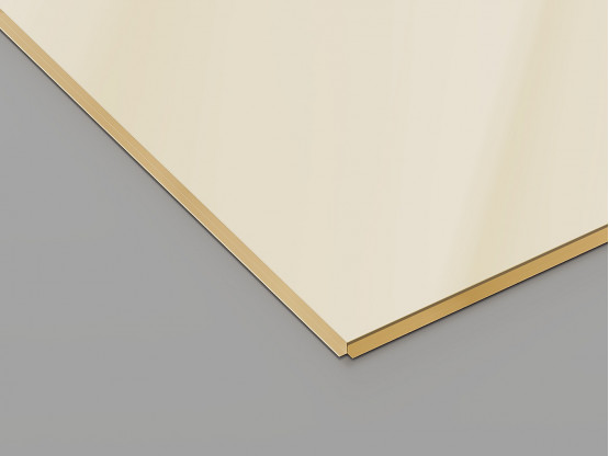 Металева касета (Золото), кромка — Tegular, 600x600 мм