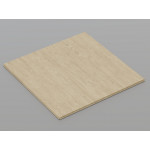 Металева касета (Світле дерево), кромка — Tegular, 600x600 мм