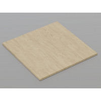 Металева касета (Світле дерево), кромка — Tegular, 600x600 мм