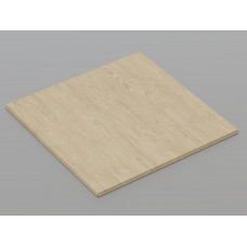 Металева касета (Світле дерево), кромка — Tegular, 600x600 мм