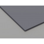 Металева касета (RAL 7024), кромка — Tegular, 600x600 мм