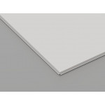 Металева касета (RAL 9003), кромка — Tegular, 600x600 мм