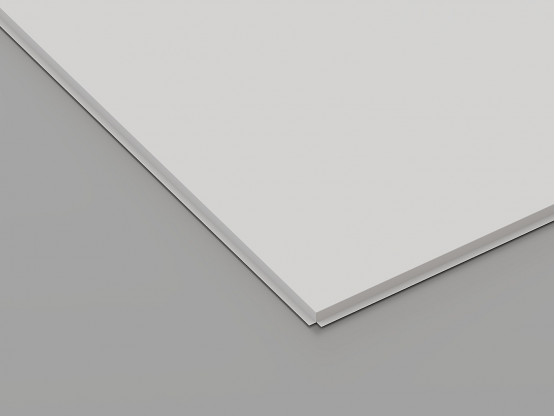 Металева касета (RAL 9003), кромка — Tegular, 600x600 мм