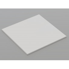 Металева касета (RAL 9003), кромка — Tegular, 600x600 мм