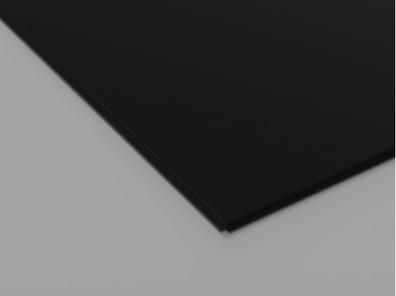 Металева касета (RAL 9005), кромка — Tegular, 600x600 мм