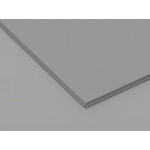 Металева касета (RAL 9006), кромка — Tegular, 600x600 мм