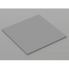 Металева касета (RAL 9006), кромка — Tegular, 600x600 мм