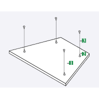 Підвісний острів AMF TOPIQ Sonic Element (трапеція)