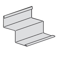 Пристінний профіль (кутник) ступінчастий LSG W-подібний (Білий), 3.0 м