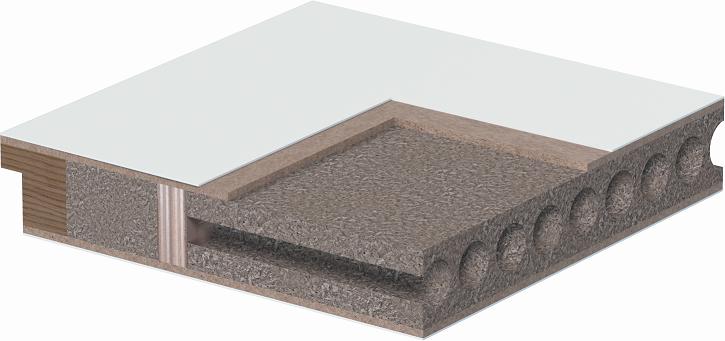 ДСП з трубчастими отворами - наповнення в польських полотнах PORTA