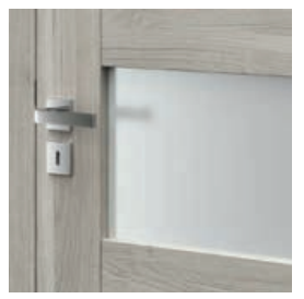 Матове скло в дверях Porta Koncept